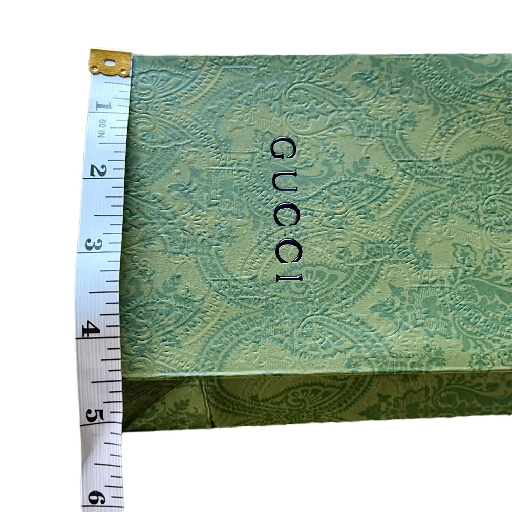 Gucci Green Paisley Gift Bag